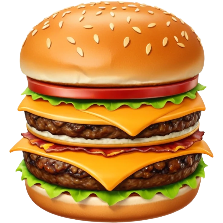 Oscar Piastri Burger, featuring Wagyu beef patty, bacon, and Cheddar cheese emoji