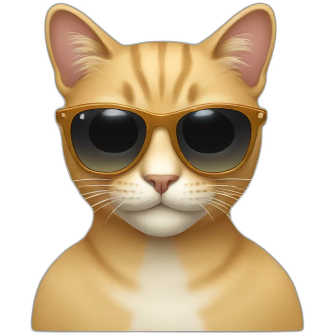 cat sunglasses emoji