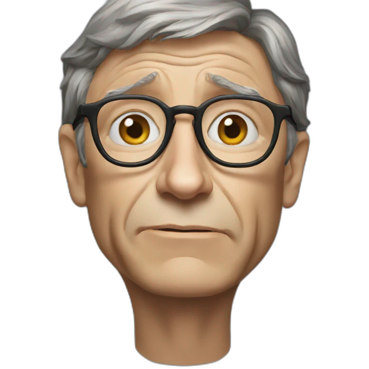bill gates sad emoji