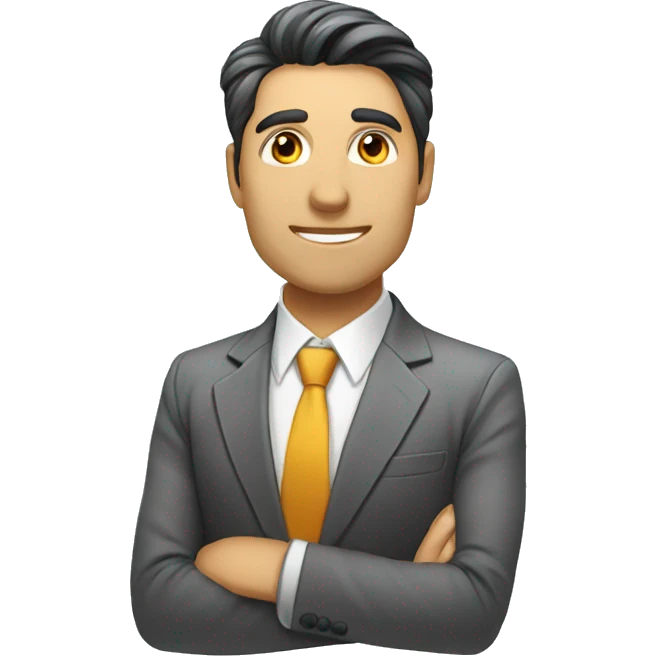 business person in erp company emoji