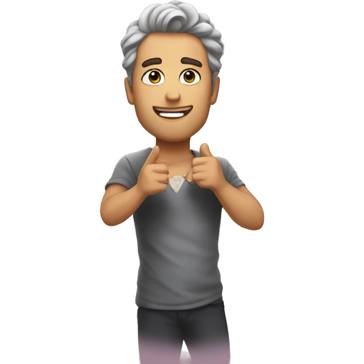 a shining scene From the day I met you emoji