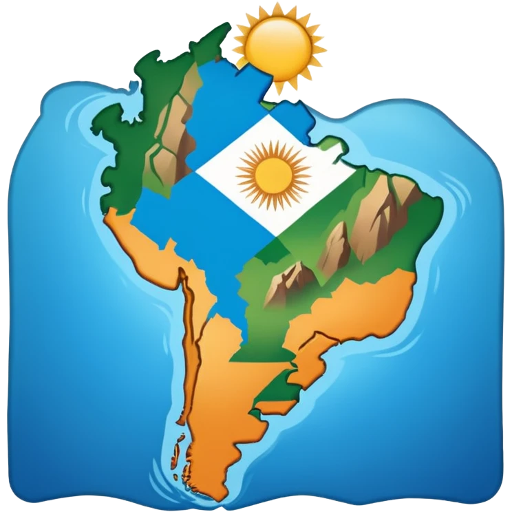 argentine map emoji