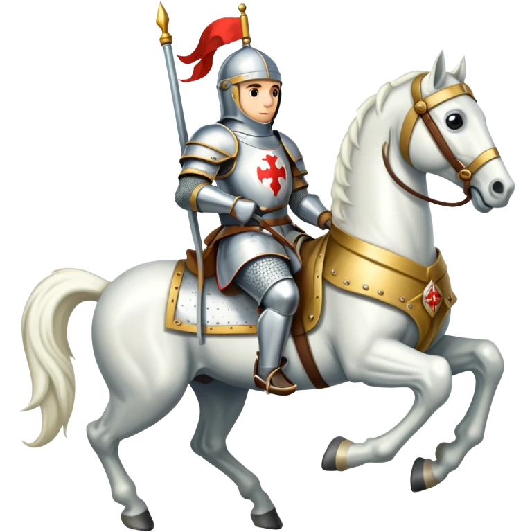 Saint george on a horse emoji