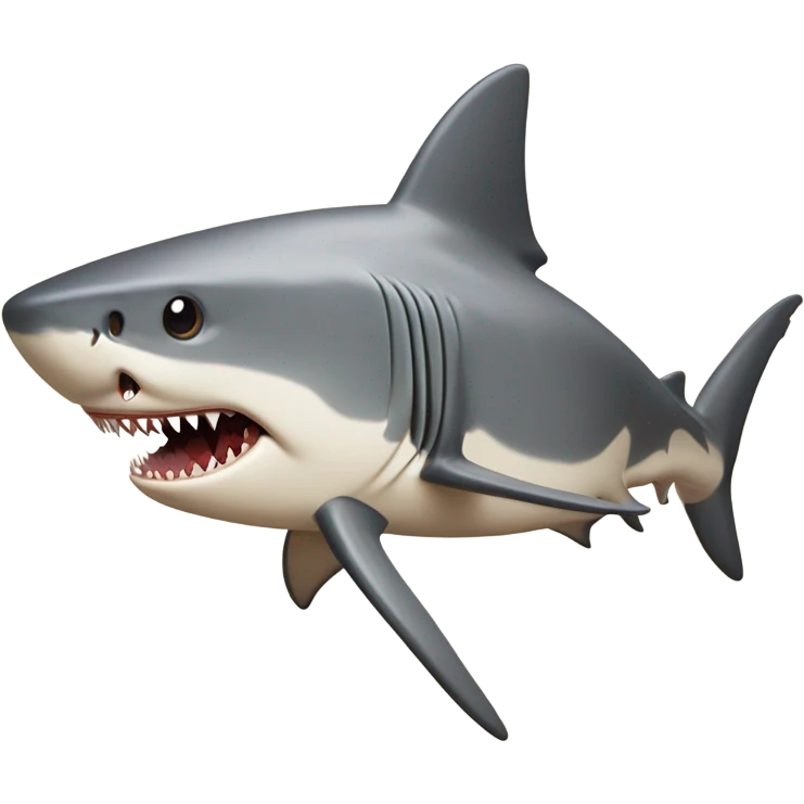 Cross section of a shark  emoji