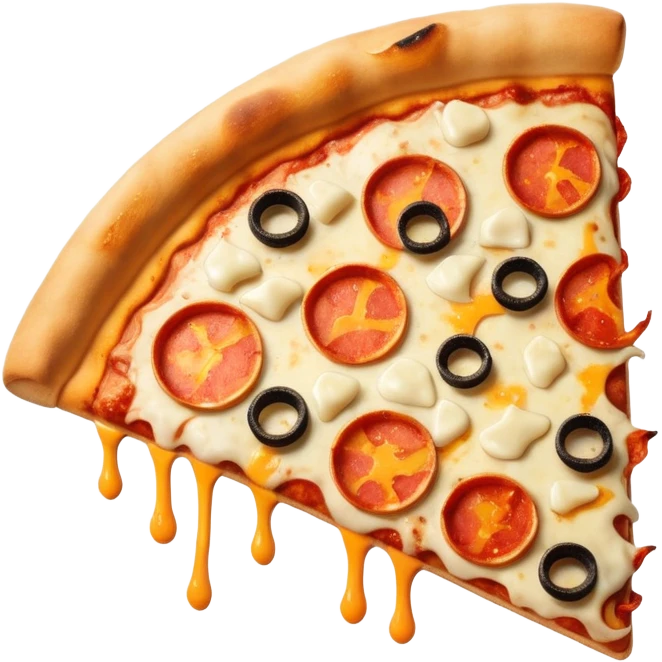Destroyed pizza emoji