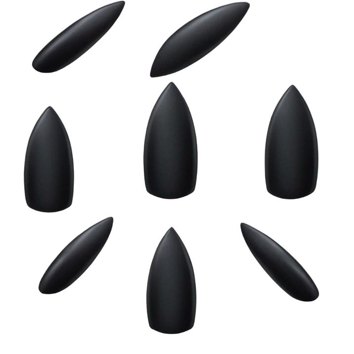 long black nails emoji