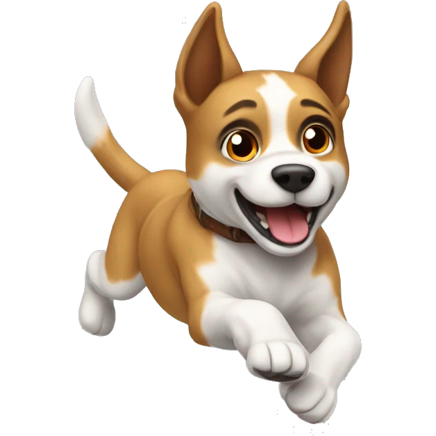 Perro volando emoji