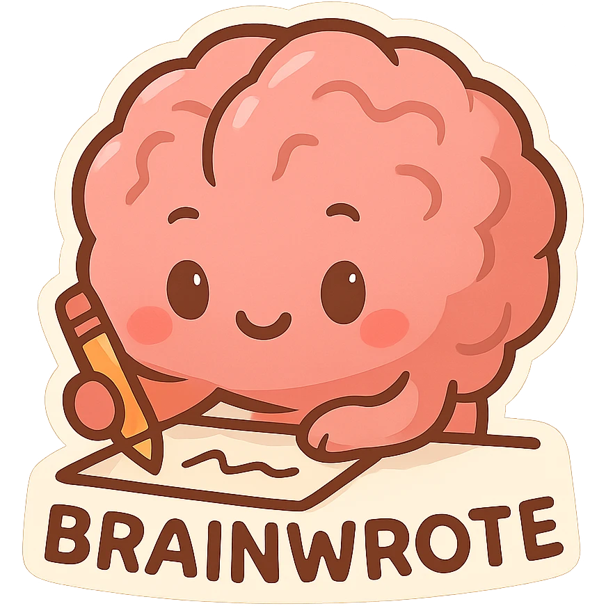 brainwrote emoji