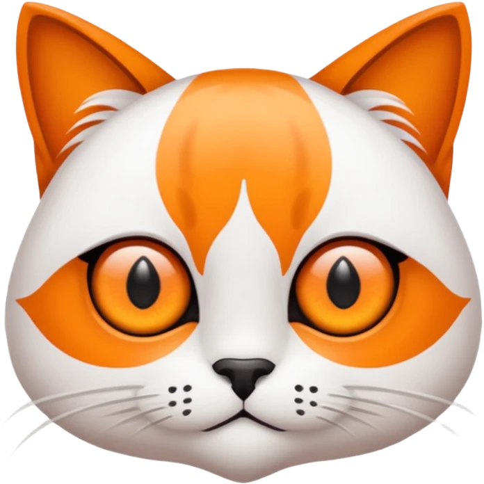 Katze mit riesigen augen emoji