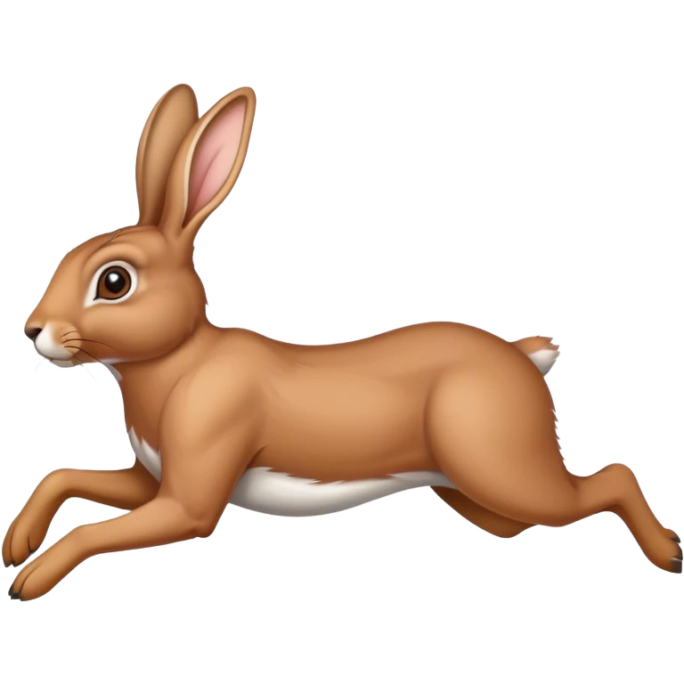 Running hare emoji