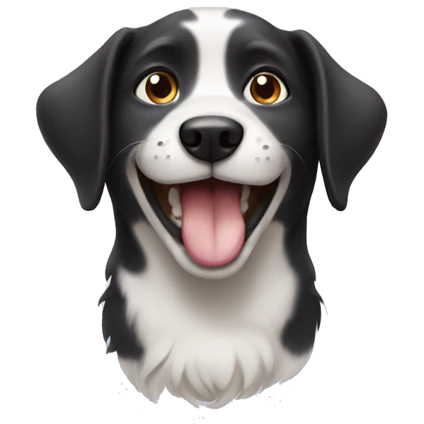 Dog smile emoji