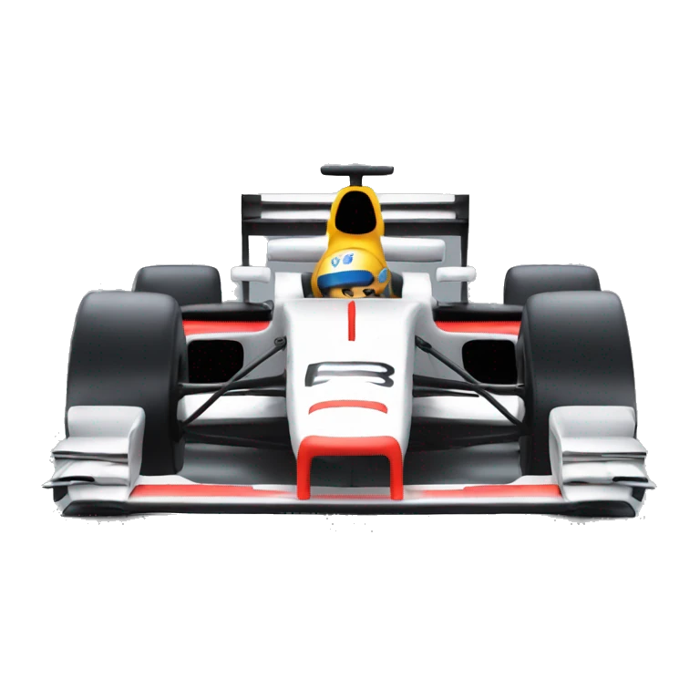 F1 car emoji