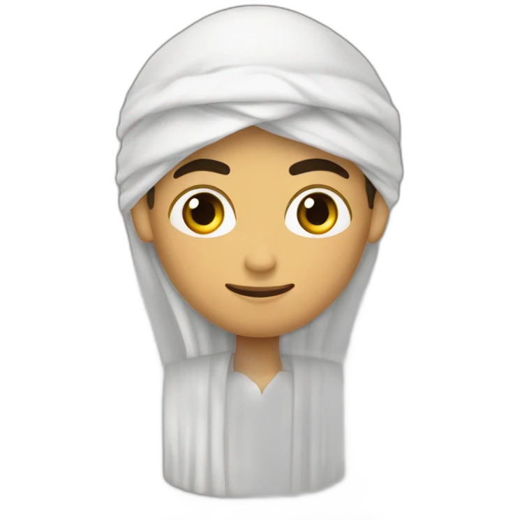 Cristiano Ronaldo wearing an arabic Kandura emoji
