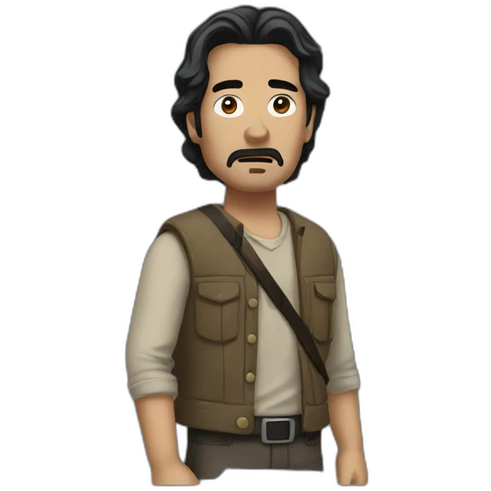 Glenn de Walking Dead emoji