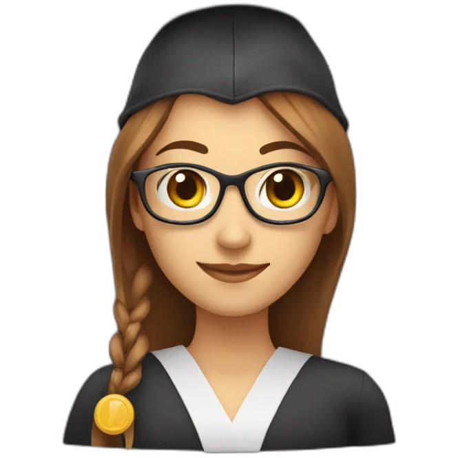 grad student in computer science, women emoji