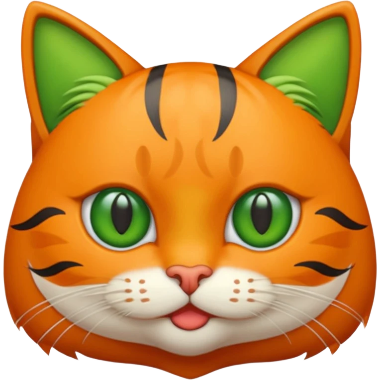 Crie emojis de gato fêmea laranja emoji