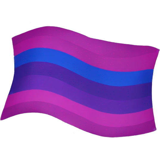 Bisexual flag emoji
