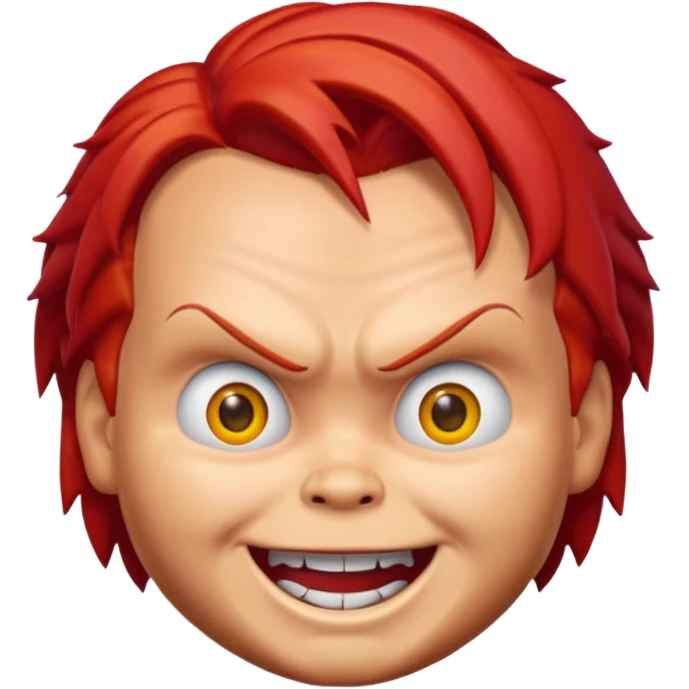 Un emojin de chuky emoji