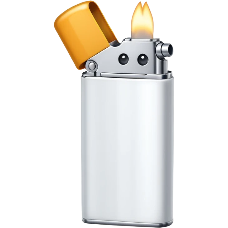 white lighter emoji