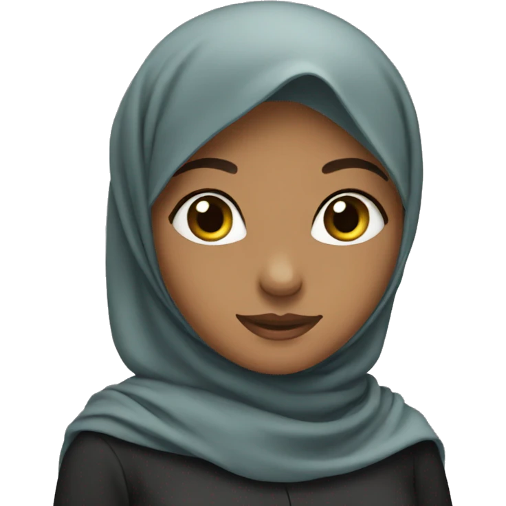 girl with hijab emoji