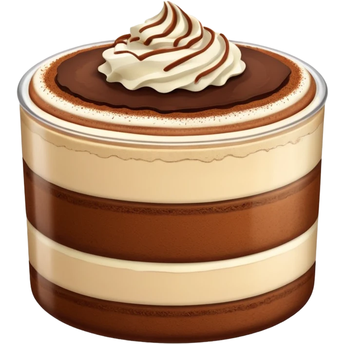 Tiramisú emoji