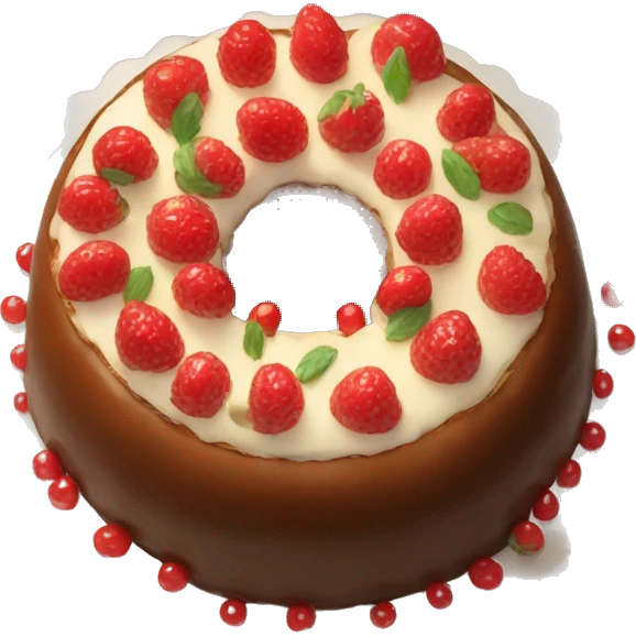 semicircular cake from above emoji