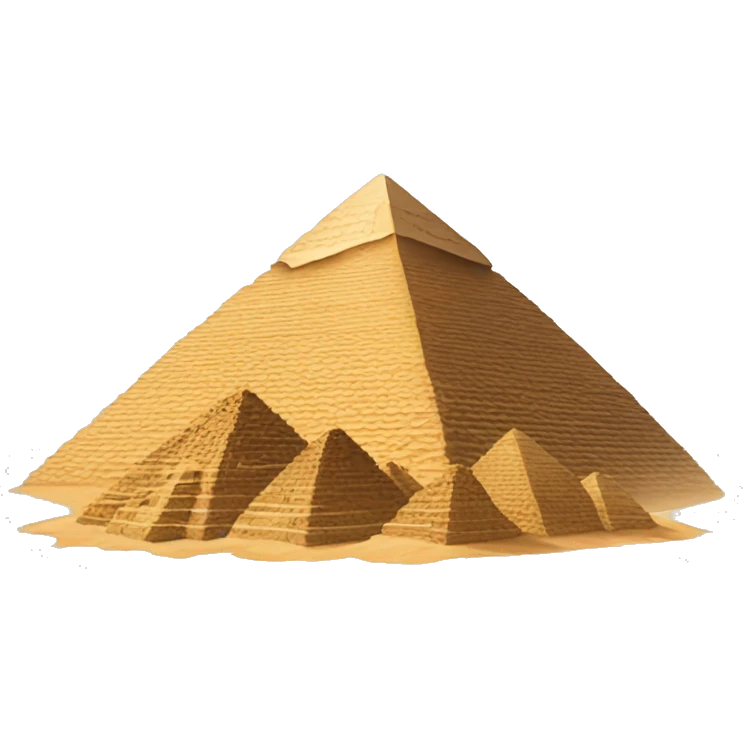Egyptian pyramids emoji