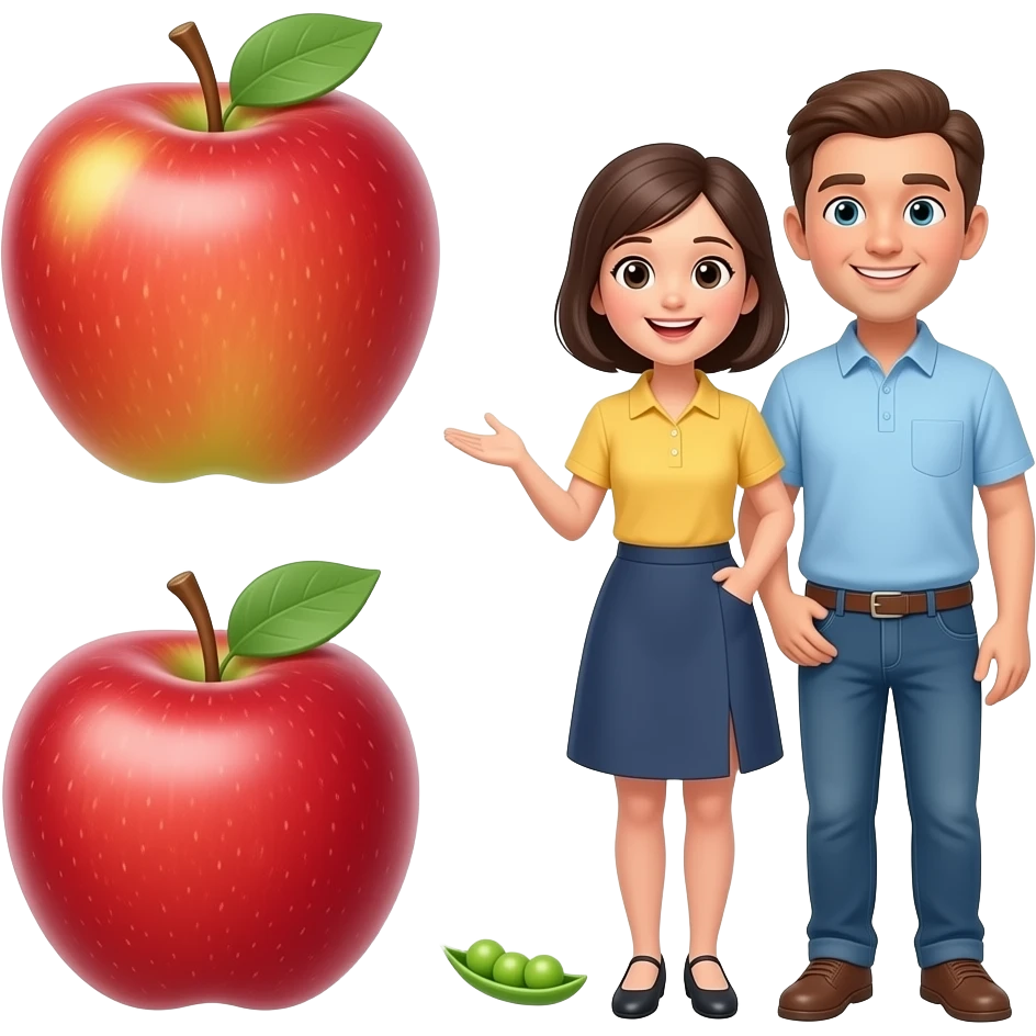 🍎🧍😀🫛🧍🧍🧍😀😀😀 Hello guys Apple and pea how many ABC emoji