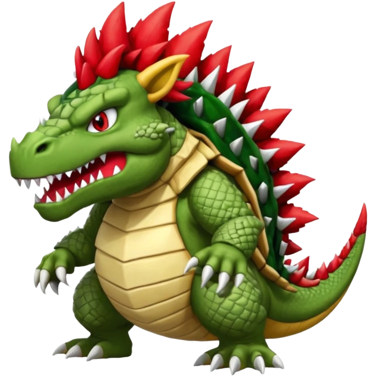 Ugly Fey Toony Bowser-Tyrantraum-Tyranitar-Groudon-Rhydon-Shaymin-dragon emoji