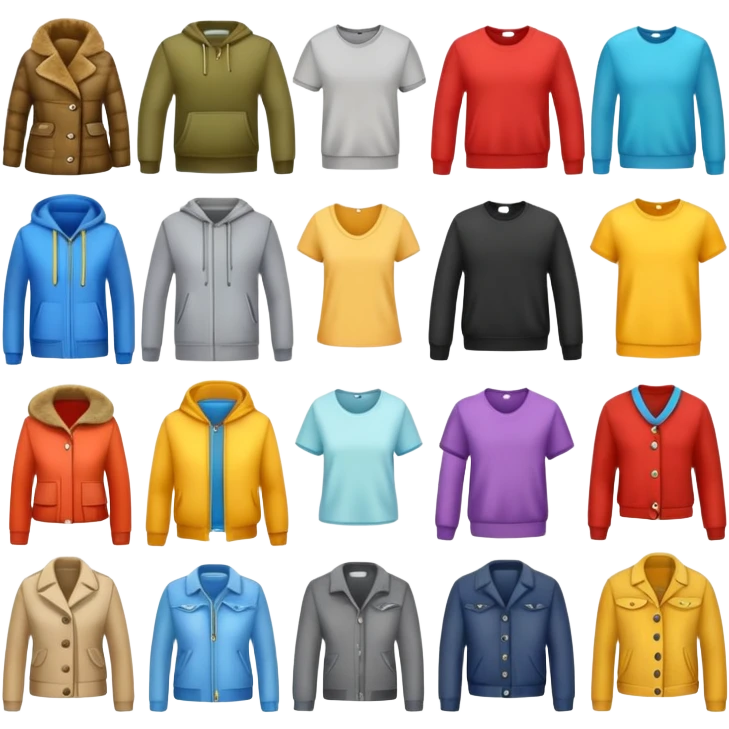 Clothing emoji