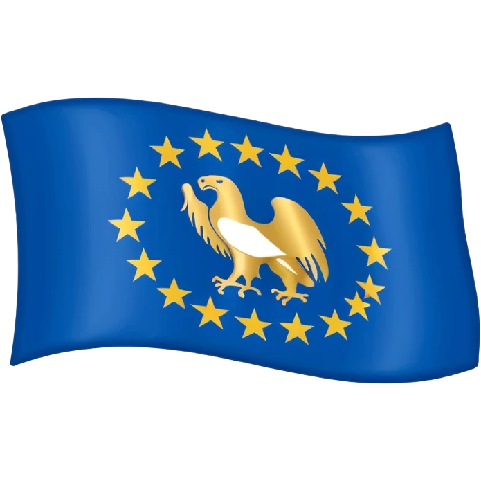 Flag of a country called Kosovo emoji