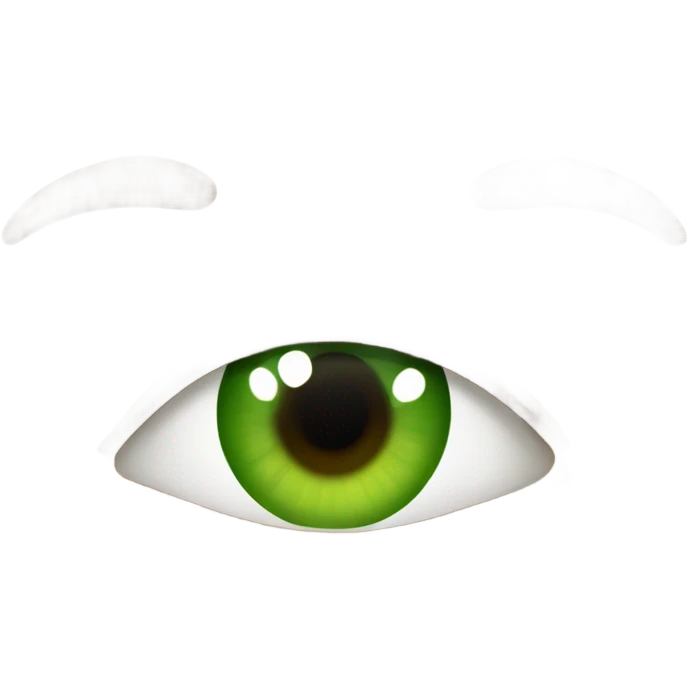 Femme brune clair au yeux vert emoji