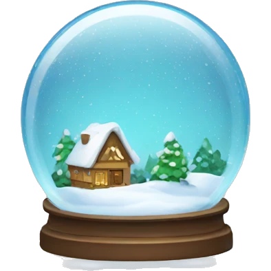 snow globe emoji