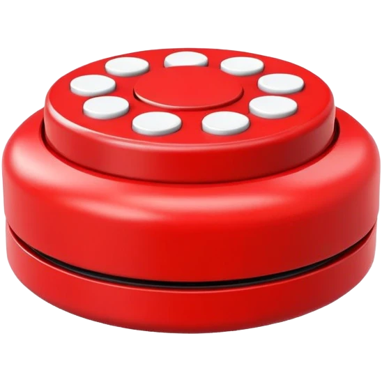 Funny buzzer emoji