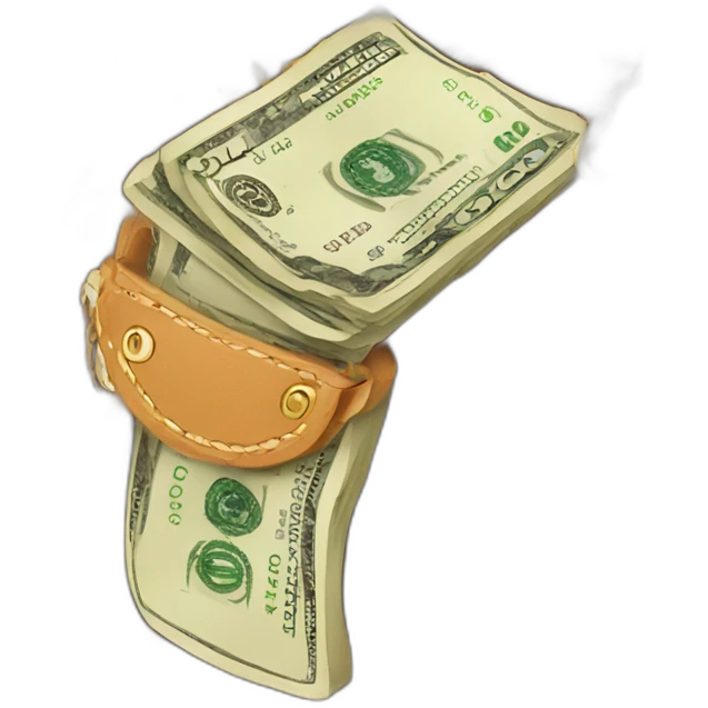 Louis Vuitton money emoji
