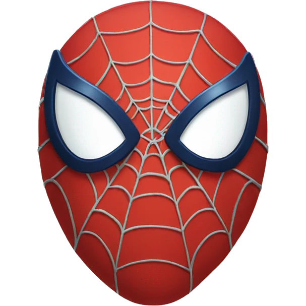 Spider man mask emoji
