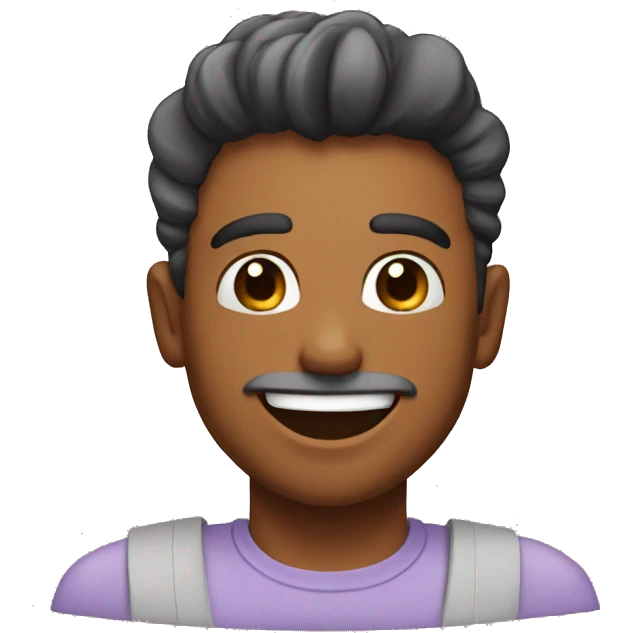 flor con sonrisa emoji