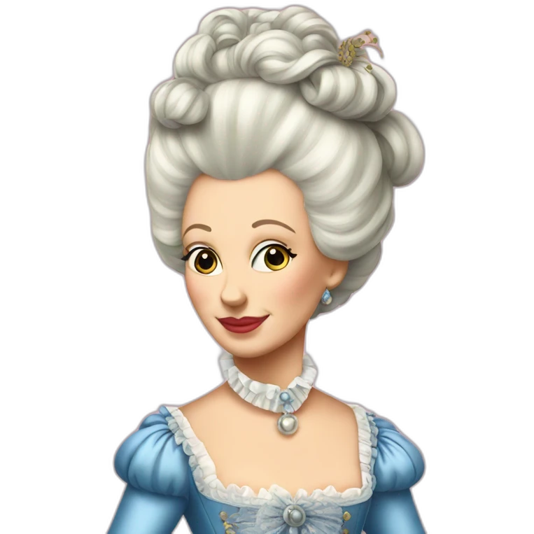 Marie Antoinette emoji