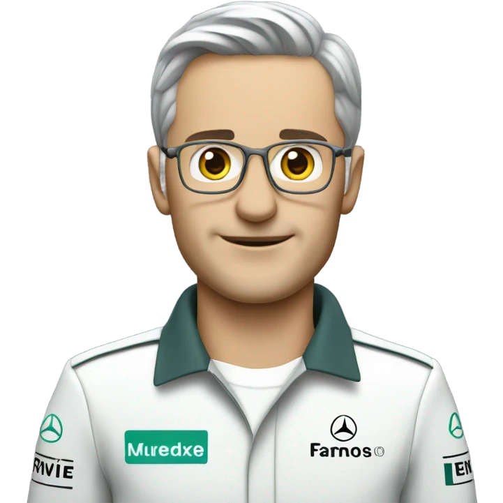 Mercedes F1 car emoji
