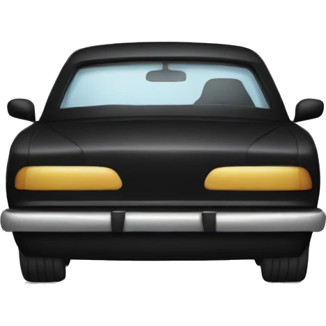 Black car emoji