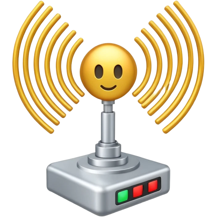 frequency sensor with antennas emoji