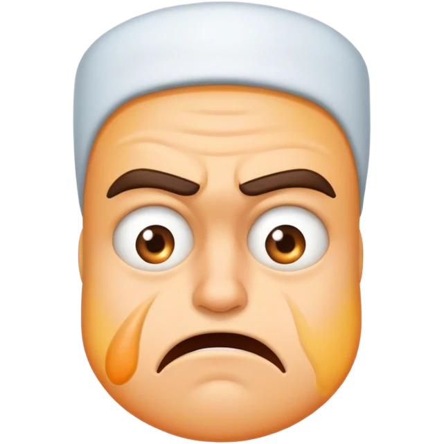 Mad and annoyed emoji