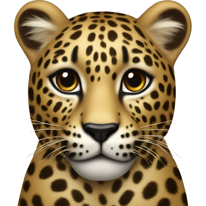heart of leopard emoji