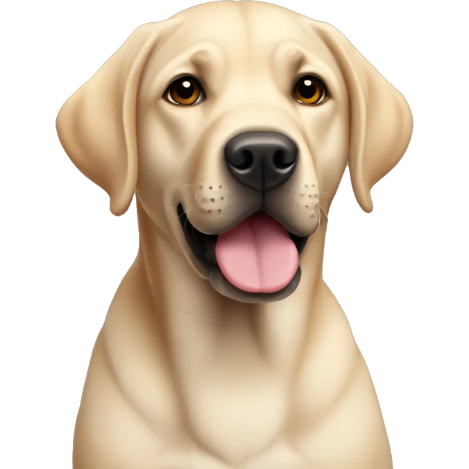 dog labrador retriever black baby emoji