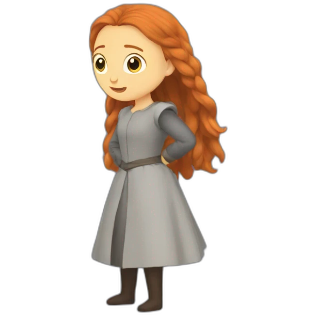 sansa twerking emoji