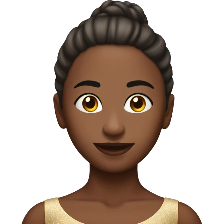 Bailarina con sueño emoji