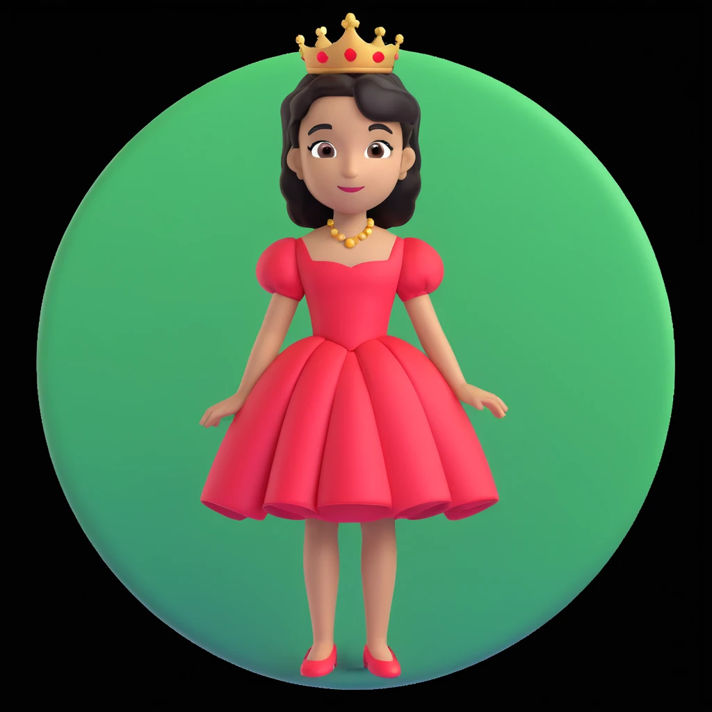prince in red dress, royal background emoji