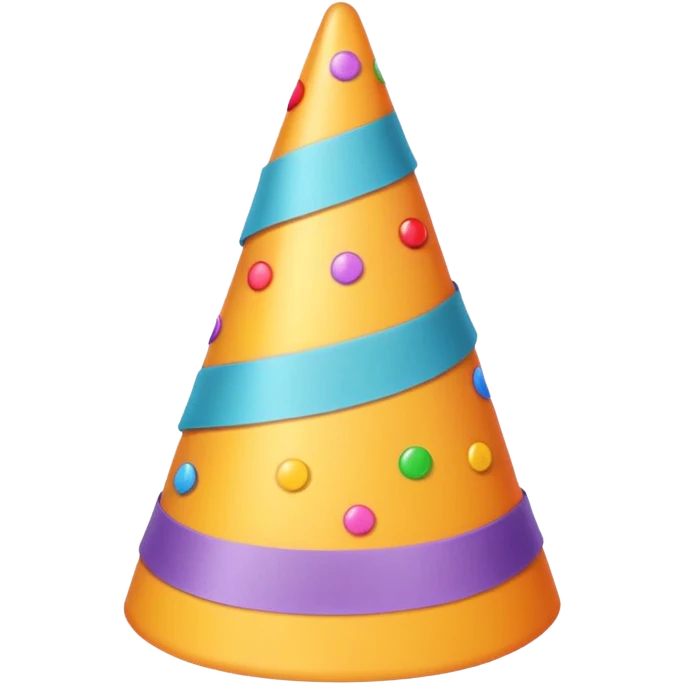 a Birthday hat emoji