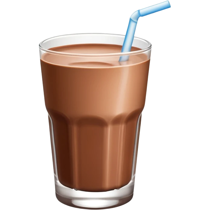 Chocolate milk emoji