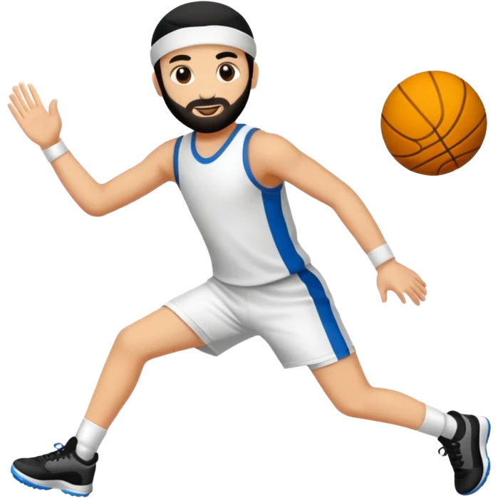 Arkasında 7 yazan bir forma emoji
